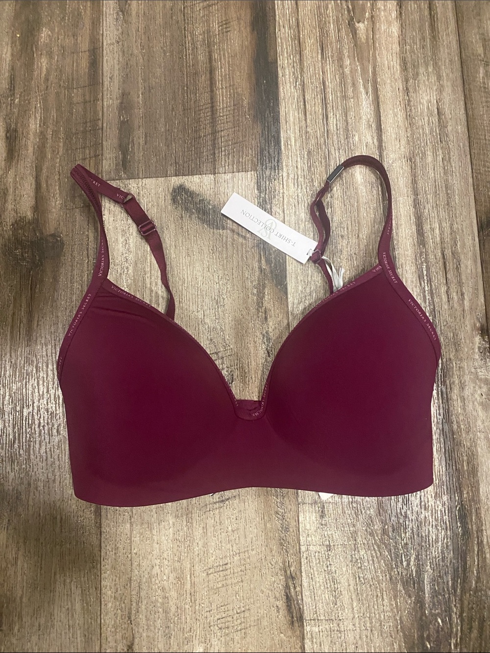 Victoria’s Secret T-Shirt wireless bra.